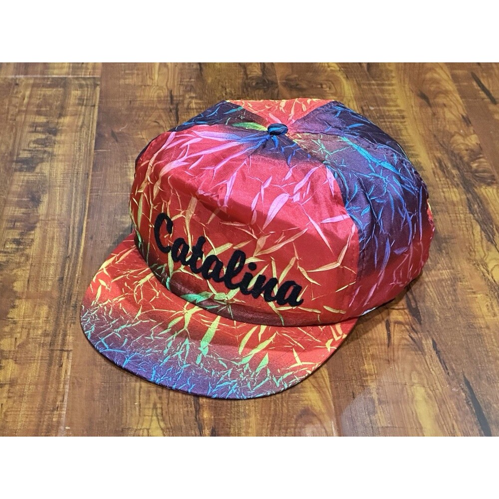 Vintage 1980’s Catalina Island Multicolor Karol Western Corp. Cap Snapback Hat